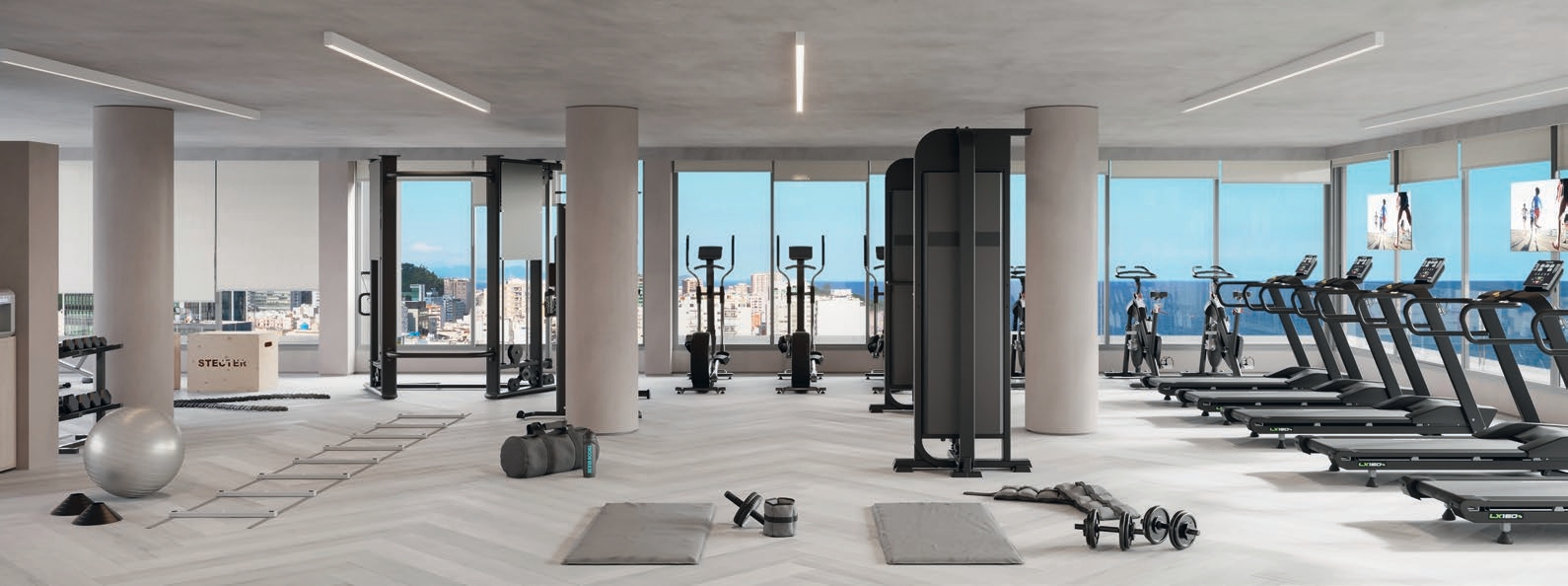 Fitness panorâmico